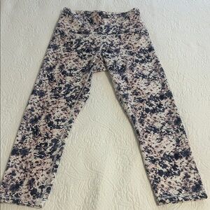 Balance Collection Pink and Black Patterned Leggings